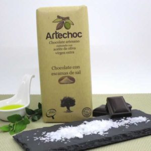 Chocolate escamas de sal