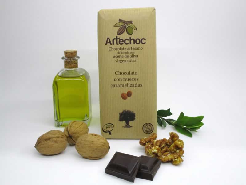 Chocolate con nueces